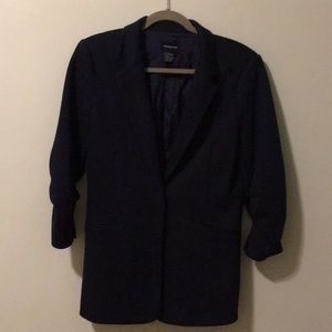 Oversized Navy Blazer